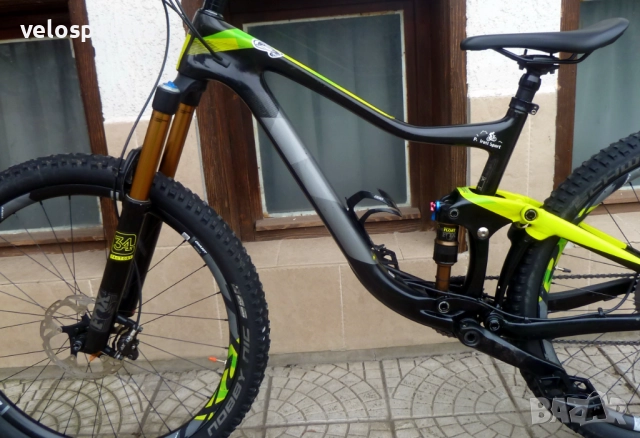 Ендуро ДЖАЙНТ Транс 27.5" ! "мека" рамка ! 1х11 скорости ! КАРБОН !, снимка 5 - Велосипеди - 52974862