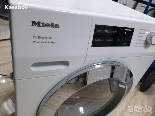 9кг - 1600rpm - Wi-Fi - Miele W1 Excellence Пералня Миеле 12м Гаранция