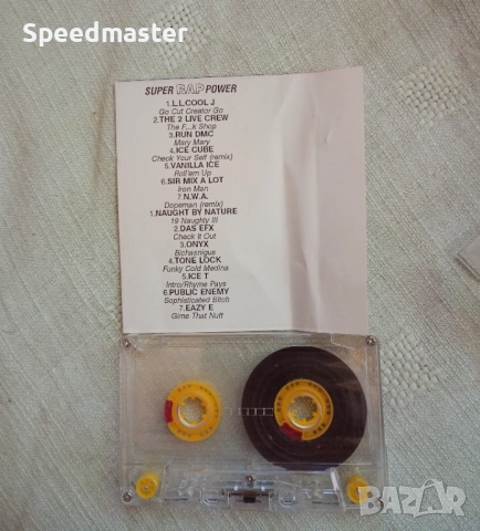 Super Rap Power, снимка 2 - Аудио касети - 51507971