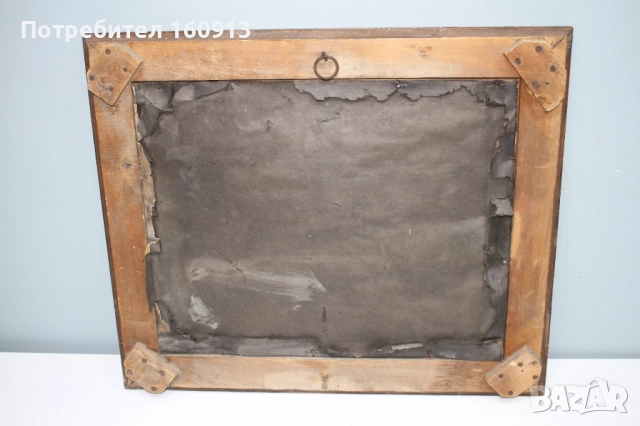 Стара патриотична картина. Хайдути нападат турски керван ., снимка 11 - Антикварни и старинни предмети - 51910177