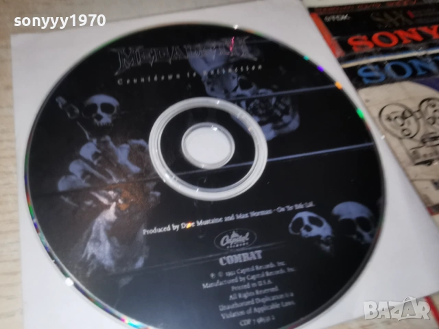 MEGADETH CD 0603261115H1E5R, снимка 9 - CD дискове - 53732188