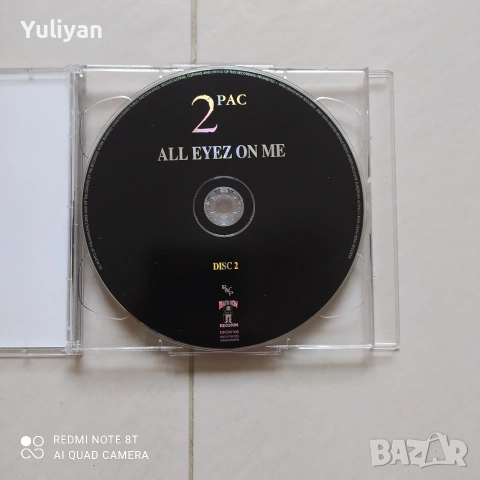👑 2Pac - All Eyez on Me | КАТО НОВ | 30г. от Легендата 👑, снимка 4 - CD дискове - 53477621