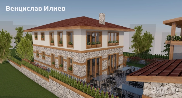 Уникален имот с готов проект за къща за гости – с. Долно Драглище, снимка 13 - Къщи - 51812950