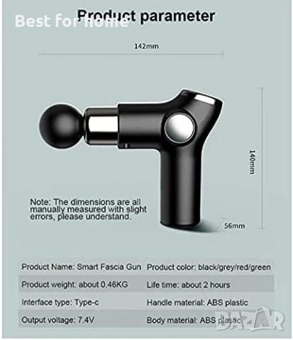 Нов мини пистолет за фасция , снимка 3 - Друга електроника - 51126583