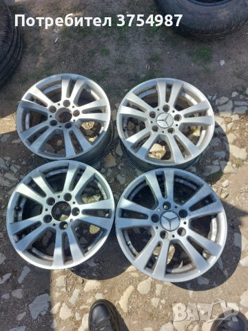 Алуминиеви джанти 15 за мерцедес 