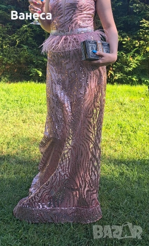 Официална рокля Lorreti(Хс,С,М), снимка 5 - Рокли - 53665862