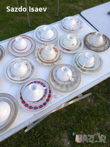 порцелан тройни сетове , снимка 8 - Чаши - 54244207