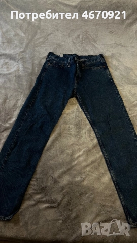 мъжки дънки h&m размер 32 34, снимка 5 - Панталони - 52681801