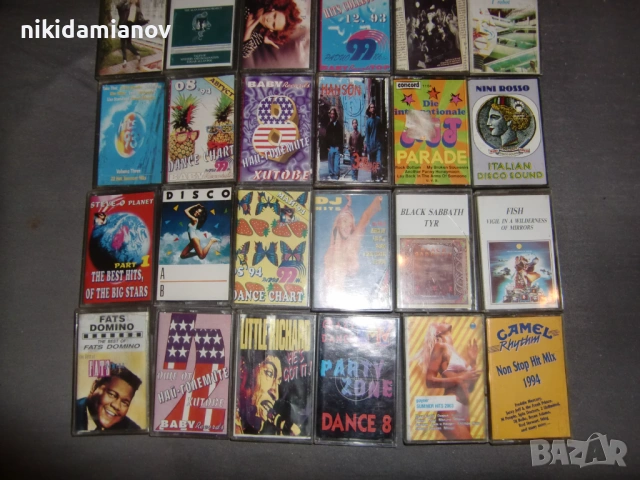 Продавам аудиокасетки с музика ефтино, снимка 16 - Аудио касети - 53470802