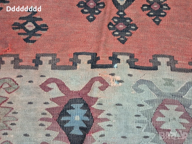Стар Пиротски килим, снимка 3 - Килими - 53302001