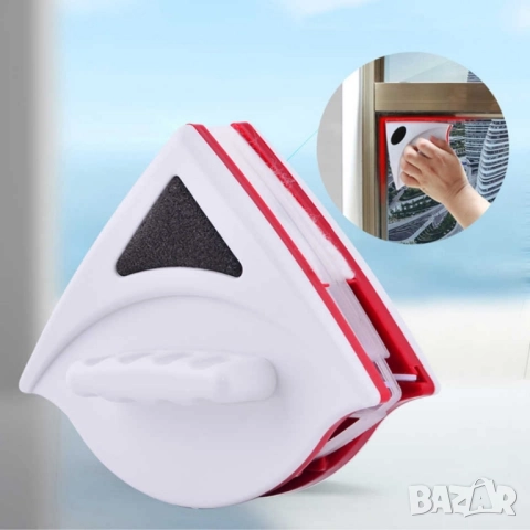 Уред за двустранно почистване на прозорци