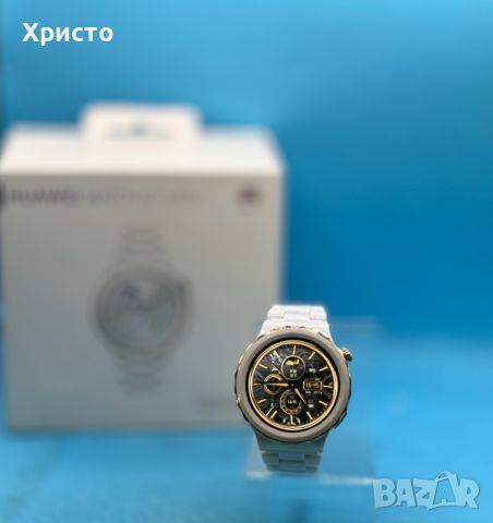 ГАРАНЦИОНЕН!!! Смарт часовник Huawei Watch GT3 PRO, 43 mm, Ceramic Strap, White, снимка 4 - Смарт часовници - 46600257