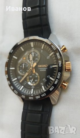 Seiko Sport Chronograph, снимка 2 - Мъжки - 48124838