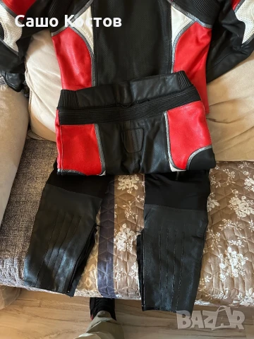 Кожен мото екип от две части Frank Thomas, снимка 5 - Якета - 50472364