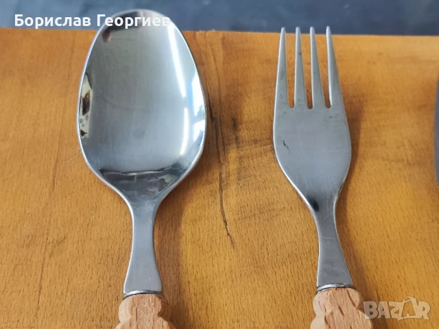 Прибори за хранене Петко Денев , снимка 3 - Прибори за хранене, готвене и сервиране - 51193705
