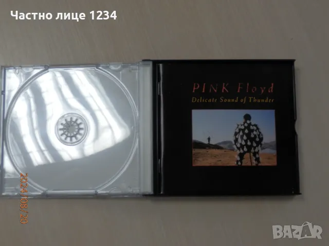 Pink Floyd - Delicate Sound of Thunder - 1988 - кутия с обложки, снимка 3 - CD дискове - 46965333