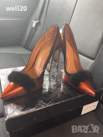 Обувки на висок ток , снимка 10 - Дамски елегантни обувки - 45097589