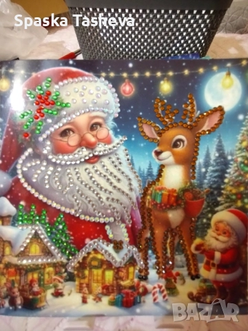 Коледни картички , снимка 4 - Коледни подаръци - 52458621