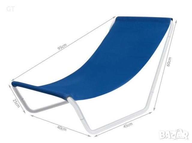 Сгъваем стол, шезлонг за градина, плаж, тераса - нов, снимка 5 - Къмпинг мебели - 45132400