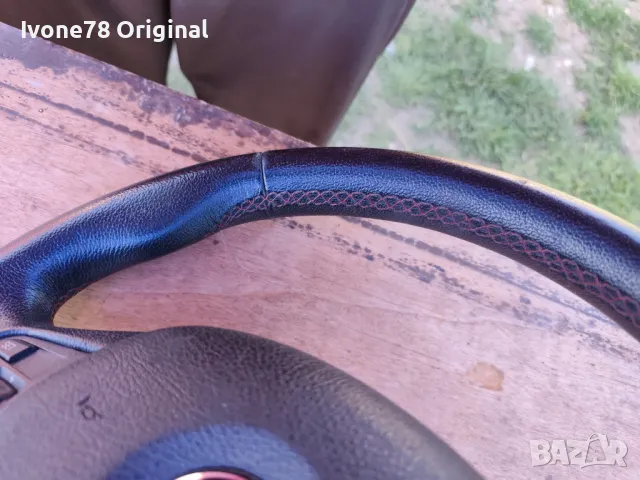 ПРОМОЦИЯ Трилъчев волан от естествена кожа за BMW F30 F31, снимка 4 - Аксесоари и консумативи - 50046922