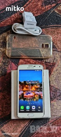 SAMSUNG GALAXY S5 Neo.White pearl-Чисто нова батерия,перфектно състояние, снимка 4 - Samsung - 46445785