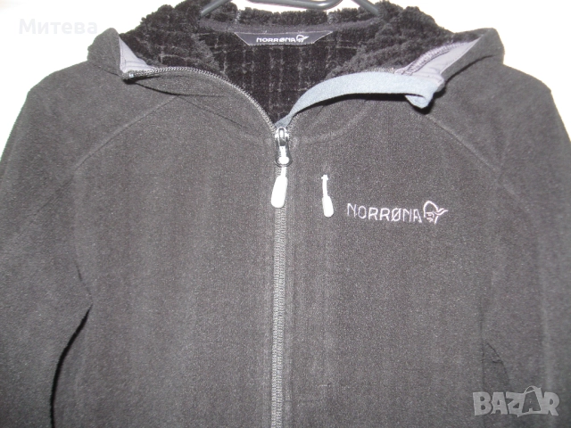Norrona Warm4 Polartec дамски полар с качулка, снимка 2 - Други - 52807365
