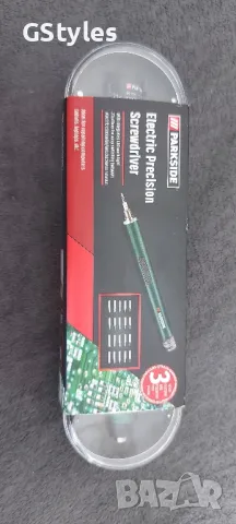 Прецизна електрическа отвертка PARKSIDE PEPS 3 A1 с 20 бита