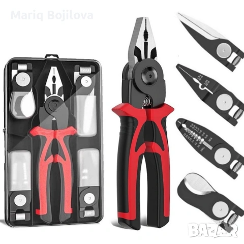 Многофункционални клещи 5 в 1, снимка 6 - Други инструменти - 53641422