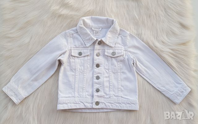 Дънково яке H&M 18-24 месеца , снимка 11 - Бебешки якета и елеци - 45074815