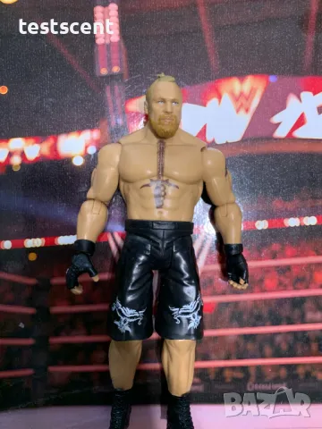 Екшън фигура WWE Brock Lesnar Брок Леснар Mattel Basic Series играчка WWE MMA UFC, снимка 11 - Други - 49551761