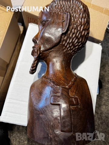 Африкански бюст -Глави - Африка, снимка 11 - Колекции - 52421300