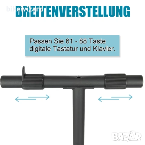 Стойка за клавиатура GLEAM X-образна – регулируема НОВА, снимка 4 - Други - 53434624