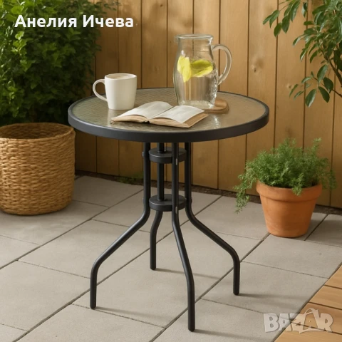 Maca Muhler 60xH74cm, стъклен плот