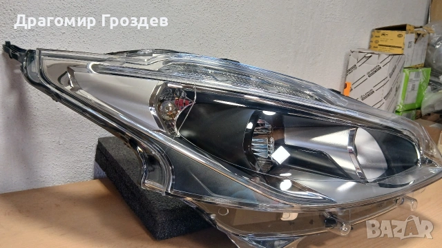 Оборудван десен фар за Peugeot 208 I Facelift / Пежо 208 (2016-2019), снимка 4 - Части - 53281654