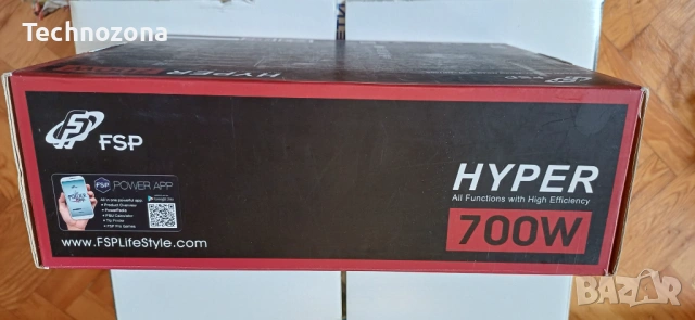 Компютърно захранване FSP Hyper 700W (HP700S) – 80+ Bronze, снимка 4 - Захранвания и кутии - 53597183