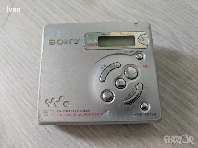 Преносим минидиск плейър Sony MZ-R501 Minidisc