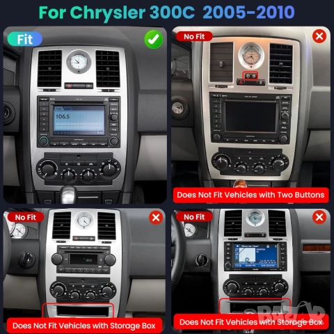 Мултимедия, за Chrysler 300C, Двоен дин, Навигация, Андроид, 2DIN, дисплей, Android плеър, 300C , снимка 4 - Аксесоари и консумативи - 51937867