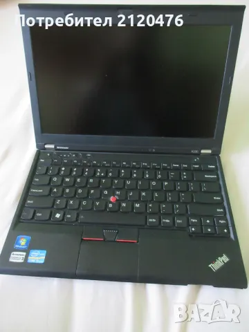  Лаптоп Lenovo Thinkpad X230,i5-3320M,8GB RAM,250GB SSD, нова батерия, снимка 2 - Лаптопи за дома - 46986067