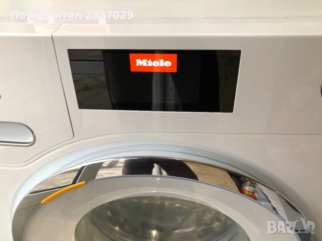 Пералня:МиелеW1-9кг-обслужена-1год гаранция-УайФай,Тъч скрин дисплей,лед лампа,клас:А+++\мод:2021г, снимка 6 - Перални - 52628720