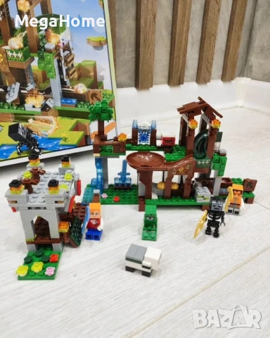 Детски Конструктор Minecraft Майнкрафт със светещи елементи , снимка 2 - Конструктори - 53450545
