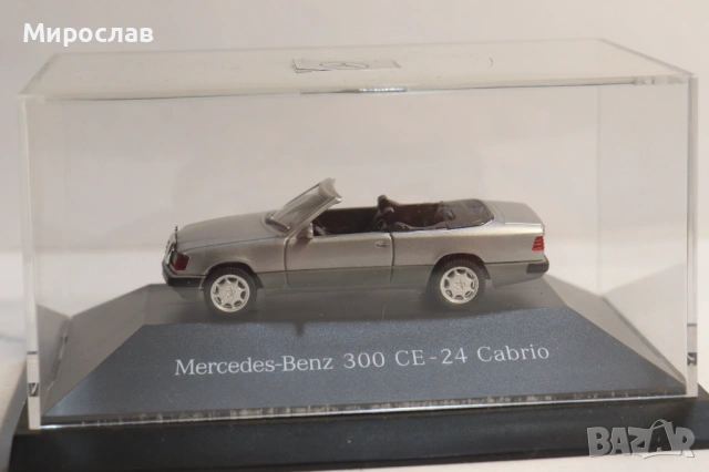 HERPA H0 1/87 MERCEDES BENZ 124 300 CE МОДЕЛ КОЛИЧКА, снимка 2 - Колекции - 53596451
