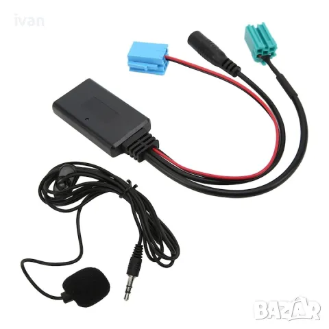 Bluetooth 5.0 автомобилен аудио адаптер, 6-пинов входен кабел, лесен за инсталиране, снимка 2 - Аксесоари и консумативи - 49940814