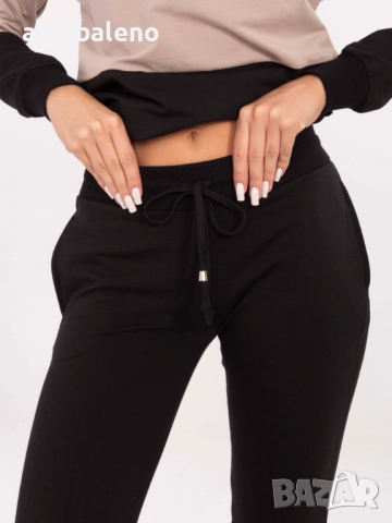 Ежедневен дамски комплект анцуг от памук Sandra, 5цвята , снимка 4 - Комплекти - 51699108