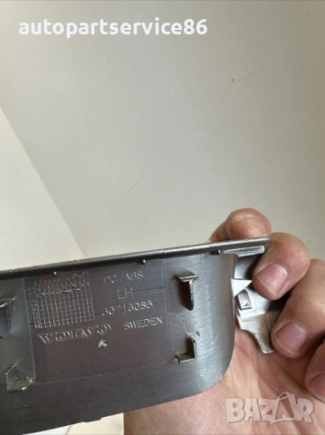 Задна лява облицовка хром за Volvo XC90 2.4D 185HP D5 (2007) 30716085, снимка 2 - Части - 54029249