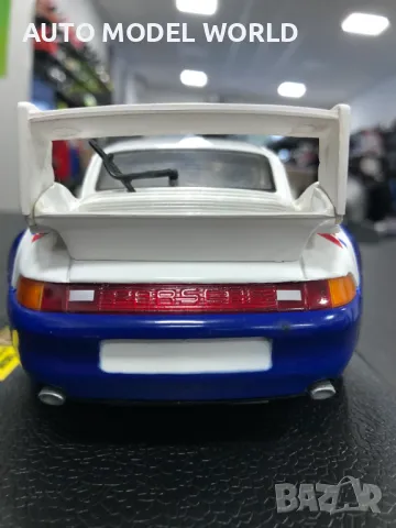 Mетална колекционерска количка DIE CAST PORSCHE 911 GT2 1:18 NEW, снимка 6 - Колекции - 47110932