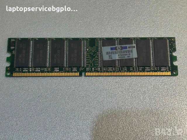 RAM 1GB Памет Samsung 1GB M368L2923BTM-CCC PC3200 DDR-400MHz, снимка 2 - RAM памет - 54248162