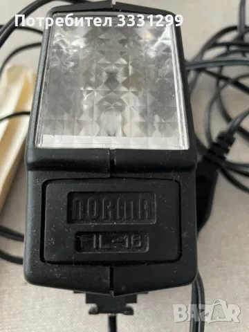 Фотоапарат SLR ZENIT 11 и светкавица Norma, снимка 8 - Фотоапарати - 50116469