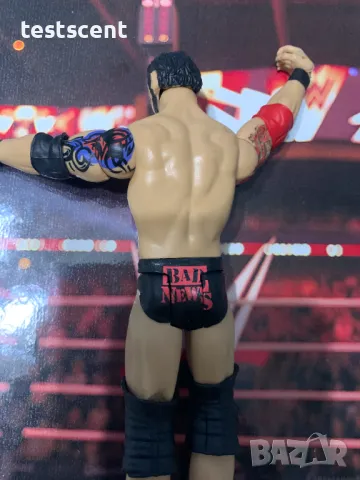 Екшън фигура WWE Mattel Basic Bad News Barrett Wade Barrett играчка KotR, снимка 2 - Колекции - 48362801