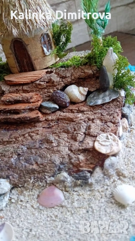 Лято на морският бряг-ръчно изработена декорация., снимка 10 - Декорация за дома - 53217315