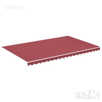 vidaXL Резервно платнище за тенти, бордо червено, 5х3 м（SKU:311971, снимка 1 - Градински мебели, декорация  - 46336481